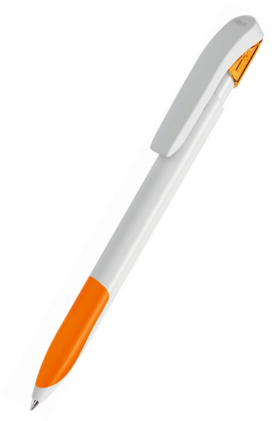 UMA Kugelschreiber SKY grip 0-0126 Weiß-Orange
