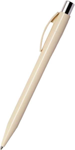 quatron Kugelschreiber Pixel uni chrom 47205 beige 7506 