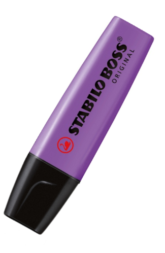 STABILO BOSS ORIGINAL Textmarker lavender