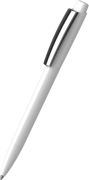 Klio-Eterna Kugelschreiber Zeno high gloss PMn 41269 weiß U