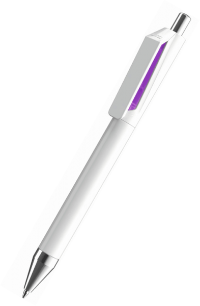 UMA Kugelschreiber FUSION SI 0-0155 Weiß-Violett