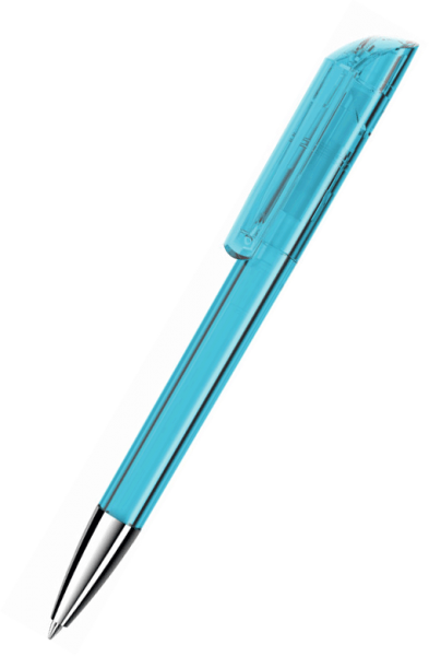 UMA Kugelschreiber VANE transparent SI 0-0185 Cyan