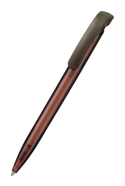 Ritter Pen Kugelschreiber Clear Frozen 12000 Mocca-Brown 0419