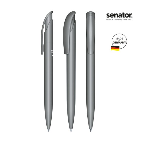 SENATOR KUGELSCHREIBER CHALLENGER MATT RECYCLED 3402 - Cool Gray 9