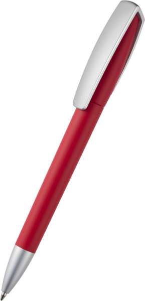 quatron Kugelschreiber Space softtouch silver 42620 rot 1797