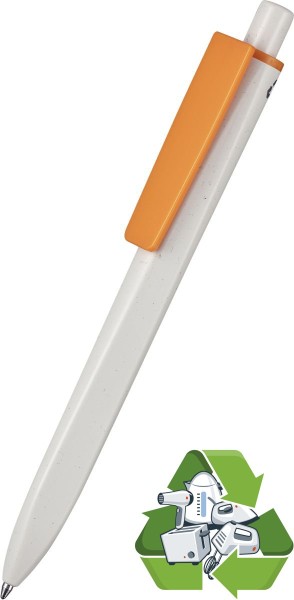 Ritter Pen Kugelschreiber RIDGE RECYCLED 99800 grau-orange