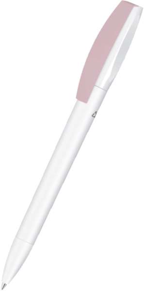 UMA Recycling Kugelschreiber CHILL C RECY 1-0043 Weiß - Rosa