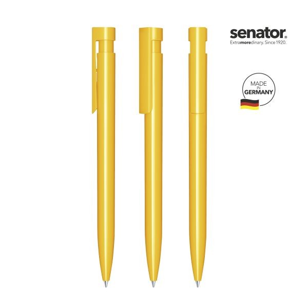 SENATOR Kugelschreiber LIBERTY Polished 2915 Pantone 7408 Gelb