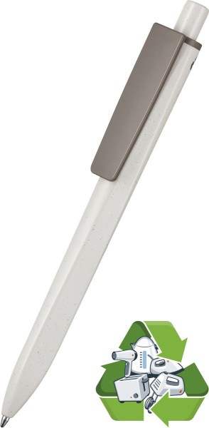 Ritter Pen Kugelschreiber RIDGE RECYCLED 99800 grau-sienna