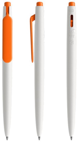 DS11 prodir Kugelschreiber PMP M02 weiß-orange