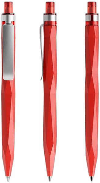 prodir Kugelschreiber QS20 Metall-Clip PMS M20 rot 