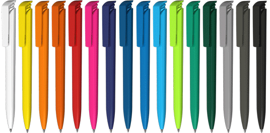 Klio-Eterna Kugelschreiber Trias recycling 42667 Mittelblau