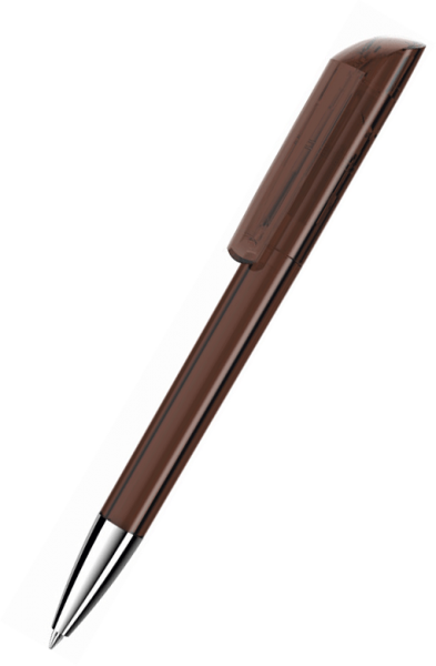 UMA Kugelschreiber VANE transparent SI 0-0185 Braun