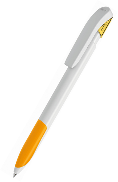 UMA Kugelschreiber SKY grip 0-0126 Weiß-Ocker
