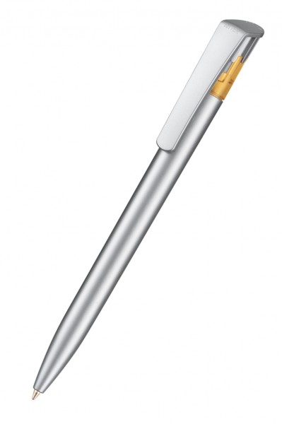 Ritter Pen Kugelschreiber All-Star Silver 50070 Mango-Gelb 3505