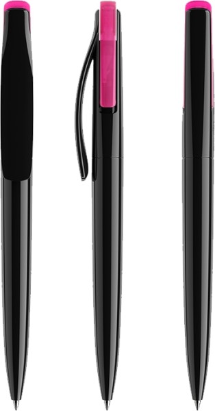prodir Kugelschreiber DS2 PPP-T Schwarz T25 Pink