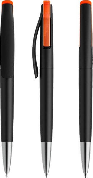 prodir Kugelschreiber DS2 PMS-T Schwarz T10 Orange