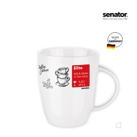 ELITE SENATOR Kaffeetasse inkl. 1C-Druck ELITE SENATOR Kaffeetasse inkl. 1C-Druck