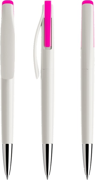 prodir Kugelschreiber DS2 PPC-P Weiß P23 Pink