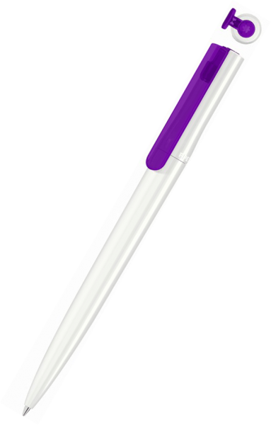 UMA Kugelschreiber RECYCLED PET PEN switch K transparent 0-2240 Violett