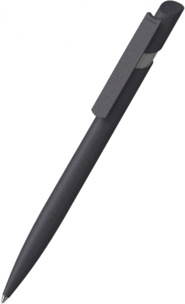 Klio-Eterna Kugelschreiber Cava softgrip 43555 schwarz-grau ASG-C