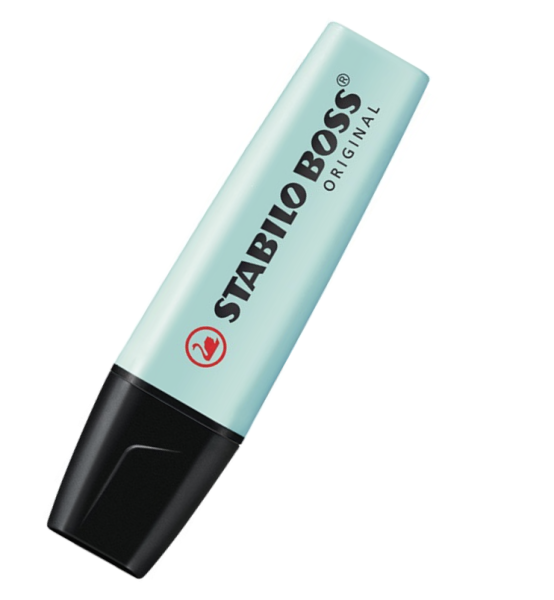 STABILO BOSS ORIGINAL Textmarker Pastel zartes Türkis