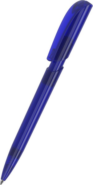 Klio Eterna Kugelschreiber Push transparent 42301 dunkelblau DTR1