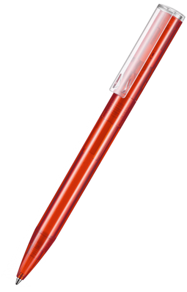 Ritter Pen Kugelschreiber Lift Transparent P 13810 Feuer-Rot 3609