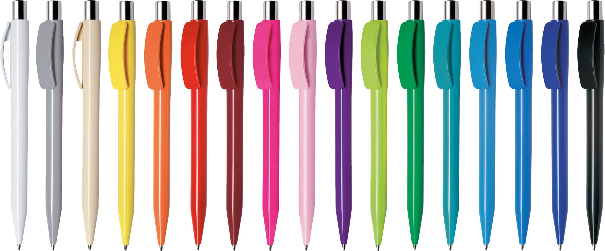 Pixel uni chrom quatron Kugelschreiber