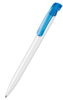 Vorschau: Ritter Pen Kugelschreiber Clear ST 42023 weiss + caribic-blau 4110 Vorschau: Ritter Pen Kugelschreiber Clear ST 42023 weiss + caribic-blau 4110