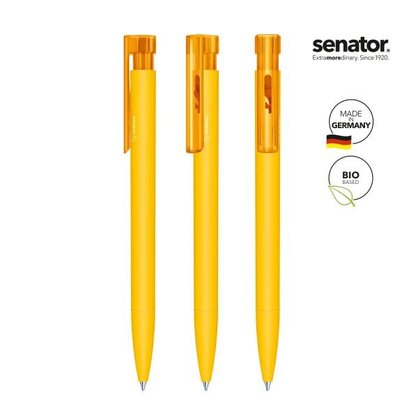 SENATOR Bio Kugelschreiber LIBERTY 3310 Gelb Pantone 7408