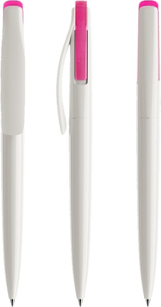prodir Kugelschreiber DS2 PPP-T Weiß T25 Pink