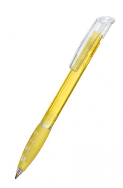 Ritter Pen Kugelschreiber Bubble Transparent 14400 Ananas-Gelb 3210