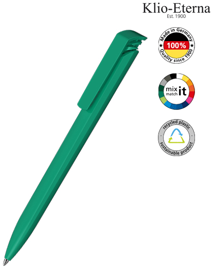 Klio-Eterna Kugelschreiber Trias recycling 42667 Mittelgrün