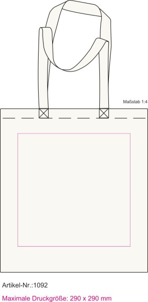 Bambustasche Carlo, natur, OEKO-TEX Standard 100 zertifiziert