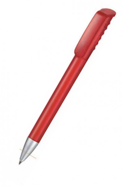 Ritter Pen Kugelschreiber Top Spin Frozen 00083 Feuer-Rot 3609