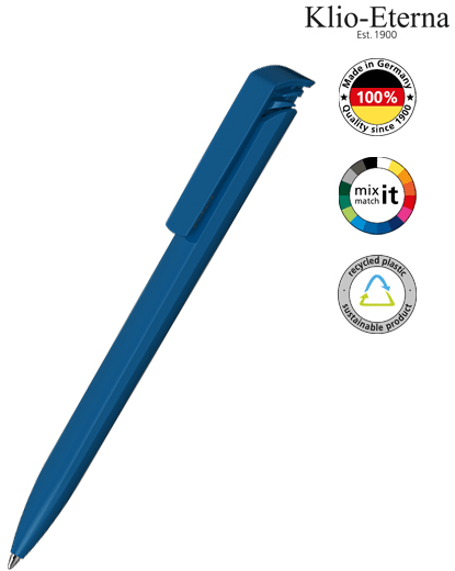 Klio-Eterna Kugelschreiber Trias recycling 42667 Mittelblau