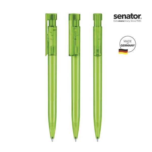 SENATOR Kugelschreiber LIBERTY Clear 2983 Pantone 376 Grün