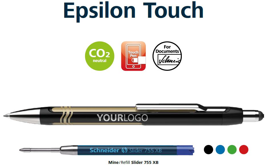 Epsilon Toch Schneider Kugelschreiber Touchpen