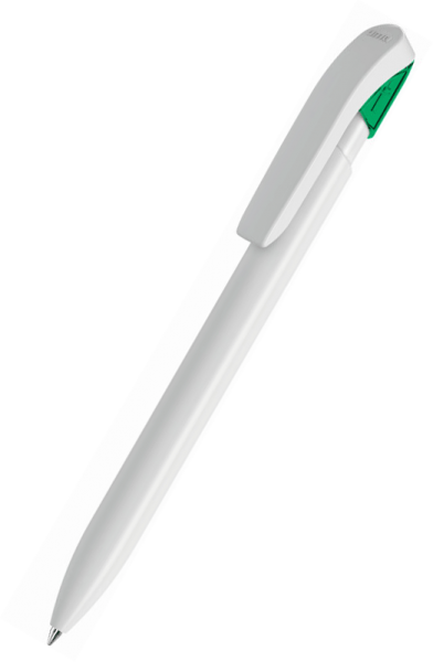 UMA Kugelschreiber SKY 0-0125 Weiß-Dunkelgrün