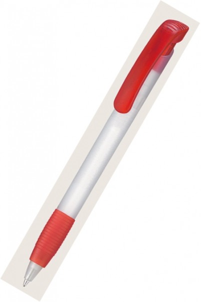 Ritter Pen Kugelschreiber Soft Clear Frozen 12100 Feuer-Rot 3609