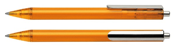 Evo Schneider Kugelschreiber orange-transparent