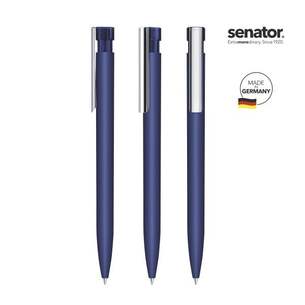 SENATOR Kugelschreiber LIBERTY Softtouch MC 2942 Pantone 2757 Blau