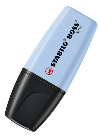 STABILO BOSS ORIGINAL MINI Pastel Textmarker Wolkenblau
