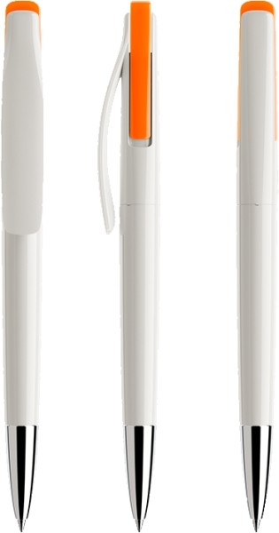 prodir Kugelschreiber DS2 PPC-P Weiß P10 Orange