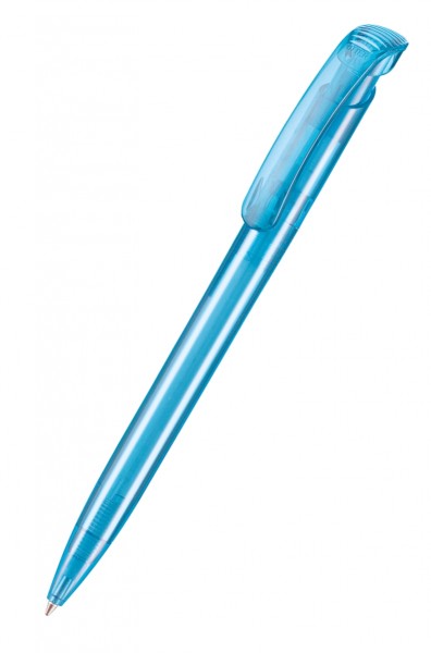 Ritter Pen Kugelschreiber Clear Transparent 12020 Caribic-Blau 4110