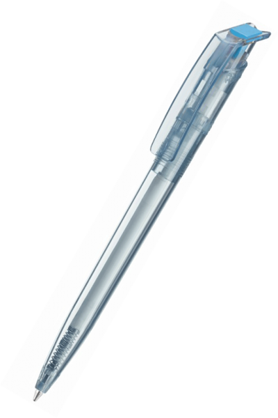 UMA Kugelschreiber RECYCLED PET PEN transparent SG 0-2260 Hellblau