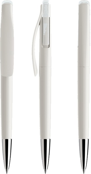 prodir Kugelschreiber DS2 PPC-T Weiß T01 Transparent