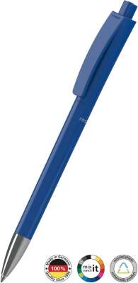 Cello Sapphire Kugelschreiber, 6 Stück, Einziehbar, Blaue Tinte – Für Büro, Schule & Zu Hause