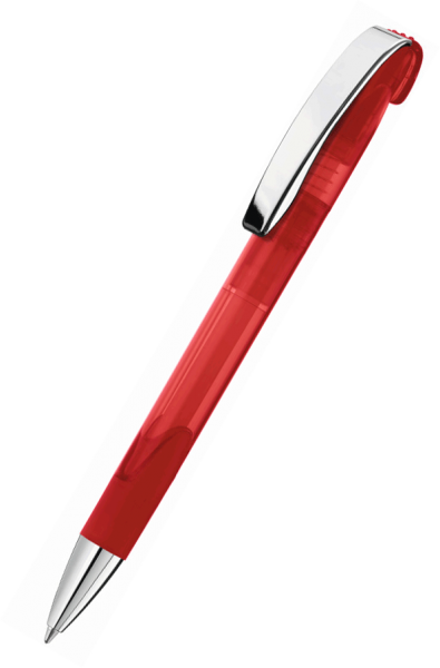 UMA Kugelschreiber LOOK grip transparent M SI 0-0122 Rot